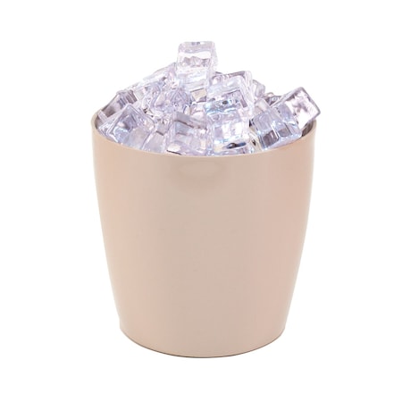 Hapco-Elmar R1500BLH-Essential3 Qt. Round Ice Bucket W/O Handles, Blush, PK 36 R1500BLH